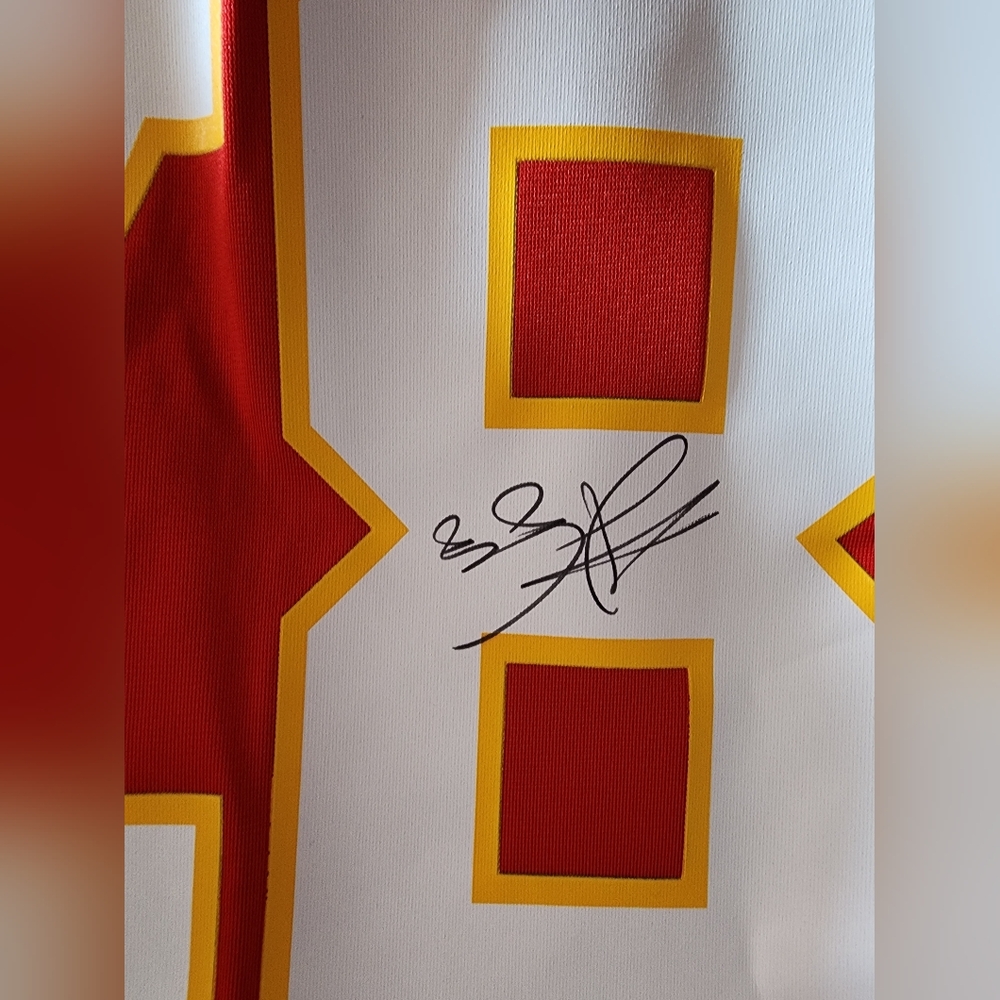Autographed Travis Kelce Jersey